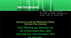 Desktop Screenshot of giantsarbortum.com